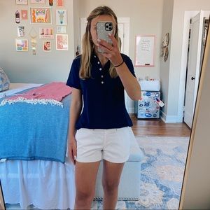 White Nike Golf Shorts